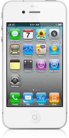 Смартфон APPLE iPhone 4 8GB White - Борзя