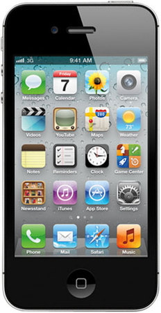 Смартфон APPLE iPhone 4S 16GB Black - Борзя