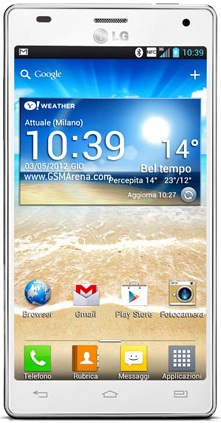 Смартфон LG Optimus 4X HD P880 White - Борзя