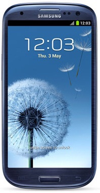 Смартфон Samsung Galaxy S3 GT-I9300 16Gb Pebble blue - Борзя